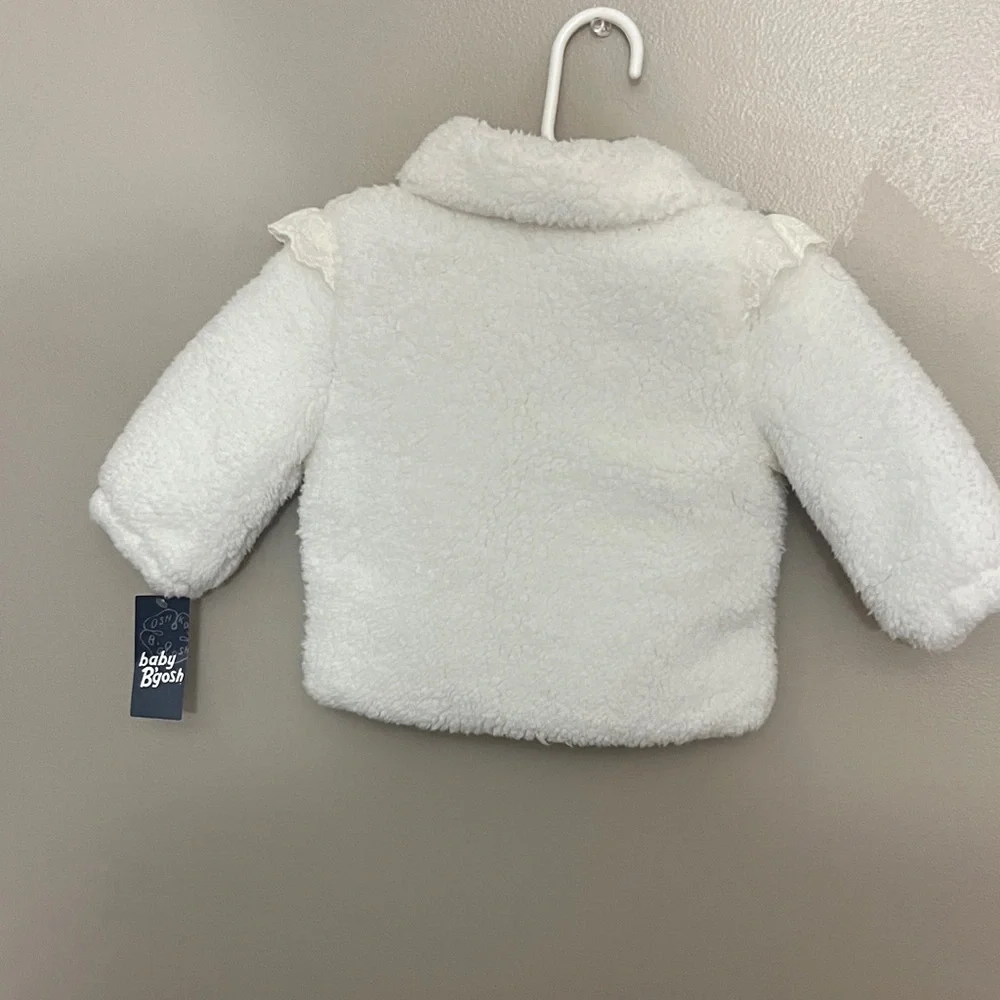 OshKosh B'gosh White Fleece Jacket
